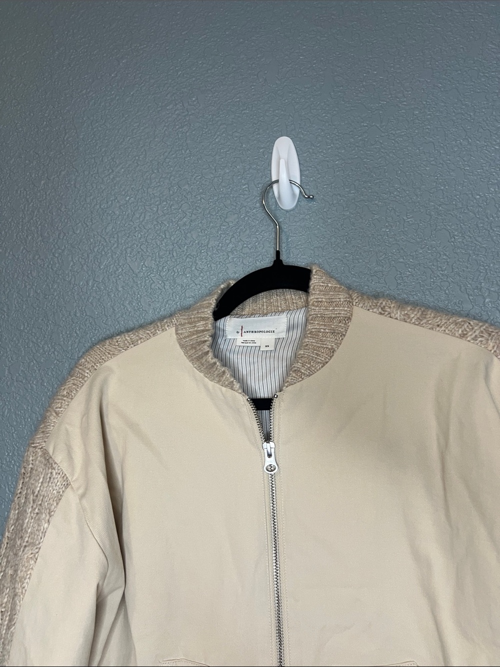 Anthropologie Central Park West Myles Cable-Knit Cardigan Sweater Sz XS - Picture 7 of 12